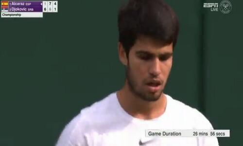 Τελικός Wimbledon: Το αδιανόητο game διάρκειας 27 λεπτών ανάμεσα σε Τζόκοβιτς και Αλκαράθ thumb