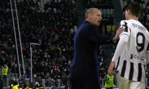 Ο Αλέγκρι αντικατέστησε και... έκραξε τον Μοράτα! thumb