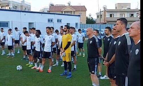 Η πρώτη των κυπελλούχων άρχισε με αγιασμό thumb
