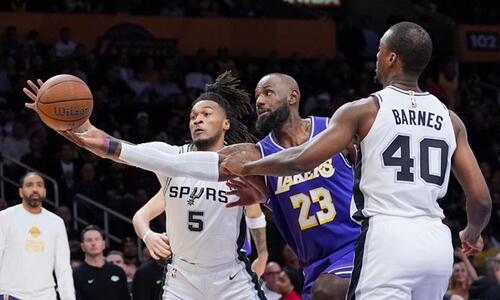 NBA: Με 30άρα του Κασλ, οι Σπερς υπέταξαν τους Λέικερς thumb