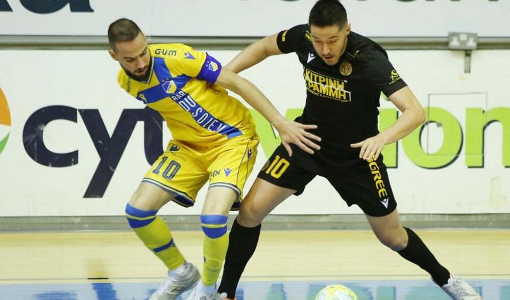 Πρωτάθλημα Futsal: ΑΠΟΕΛ - ΑΕΛ απευθείας από τη Cytavision thumb