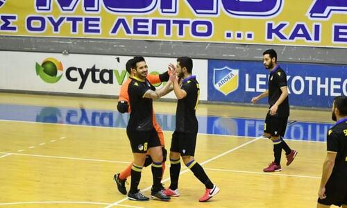 Futsal: Συνέχεια στις σερί νίκες για ΑΠΟΕΛ thumb