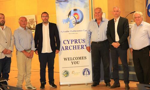 5th Aphrodite Mediterranean Cup 2021 - Εγκαίνια για το Γήπεδο Τοξοβολίας Πύλας thumb