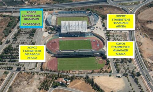 Οι διευθετήσεις και τα μέτρα της Αστυνομίας για το ΑΠΟΕΛ - Ανόρθωση thumb