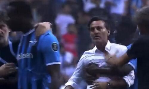 Video: Φοβερές στιγμές, λίγο έλειψε να παίξουν μπουνιές Μπαλοτέλι και Μοντέλα! thumb