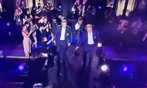 Λιονέλ Μέσι: Ο Ντέιβιντ Μπέκαμ γλίστρησε στην παρουσίαση του Αργεντινού σταρ thumb
