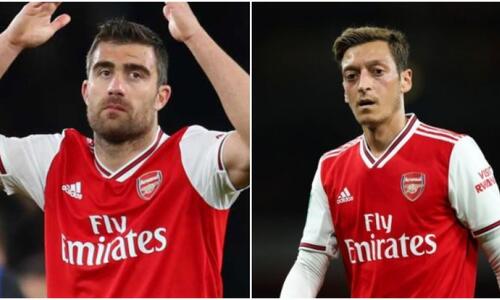 Άρσεναλ - Premier League: Sokratis και Οζίλ έμειναν εκτός 25αδας thumb