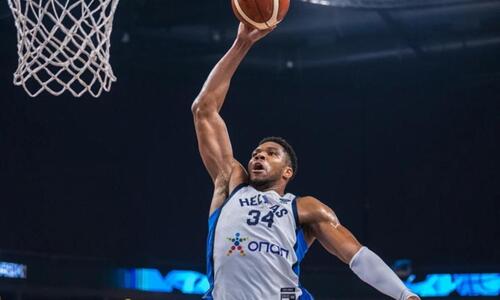 Giannis... Airlines με μυθικό κάρφωμα κόντρα στο Ισραήλ! thumb