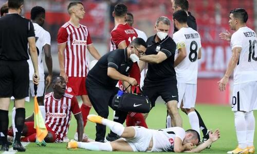 Τριπλό κάταγμα στο σαγόνι από το «ψαλιδάκι» του Καμαρά! thumb