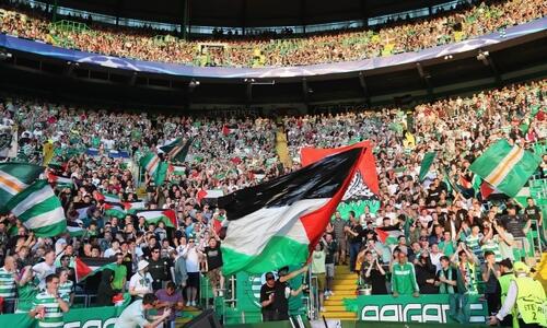 Η UEFA τιμώρησε τη Σέλτικ για τις σημαίες της Παλαιστίνης thumb