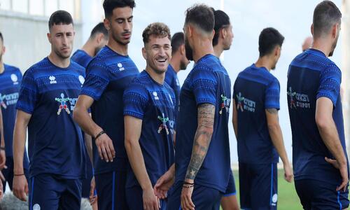 Φωτογραφίες από την τελευταία προπόνηση της Εθνικής thumb