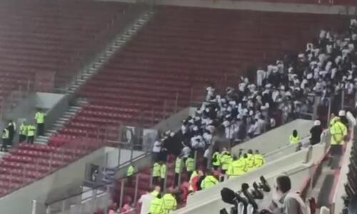 ΒΙΝΤΕΟ: Επεισόδια στην κερκίδα του Απόλλωνα με αστυνομικούς! thumb