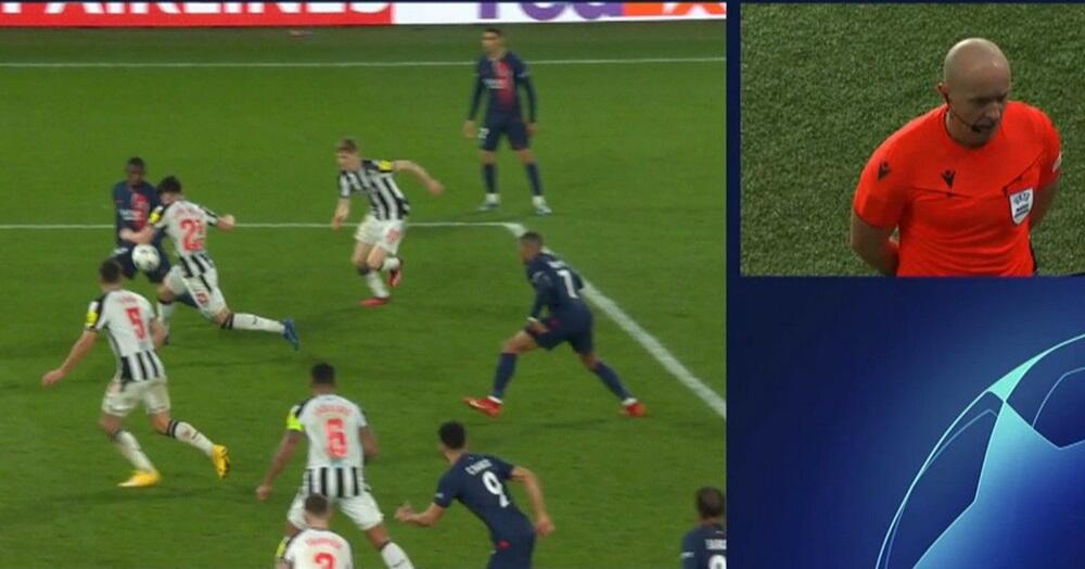 Η UEFA έβγαλε από τα ματς της Τετάρτης τον VAR του Παρί-Νιούκαστλ! thumb