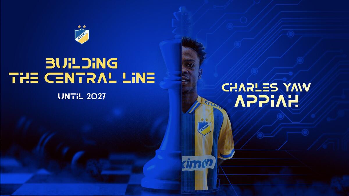 Στον ΑΠΟΕΛ ο Charles Yaw Appiah thumb