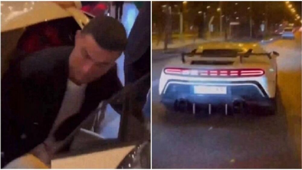 Έκανε... χαμό με τη νέα του Bugatti ο Ρονάλντο! thumb
