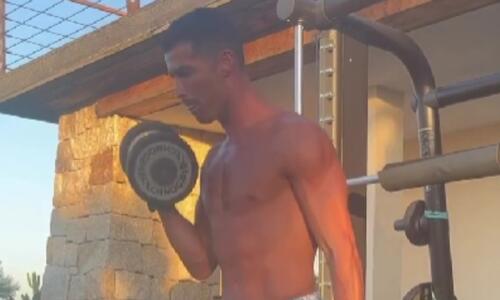 Ρονάλντο: Λιώνει στη γυμναστική και στο... χορό! (vid) thumb