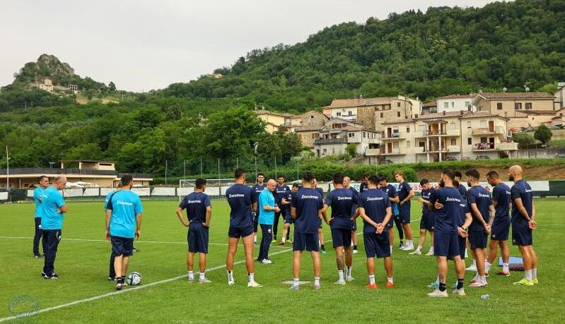 Πρώτη προπόνηση στο Σαν Μαρίνο για την Εθνική Ανδρών thumb