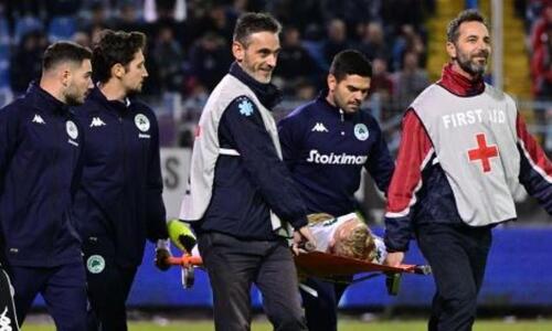 Πολύ σοβαρός ο τραυματισμός του, με ασθενοφόρο στο νοσοκομείο... thumb