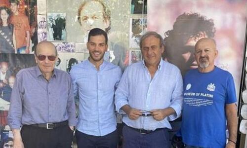 Ο Πλατινί θαύμασε τη δουλειά του Φίλιππου (pics) thumb