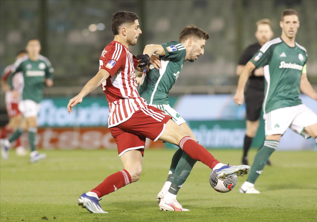 Παναθηναϊκός - Ολυμπιακός 1-1: Ανοιχτοί λογαριασμοί και η πρόκριση κρίνεται στο Φάληρο thumb