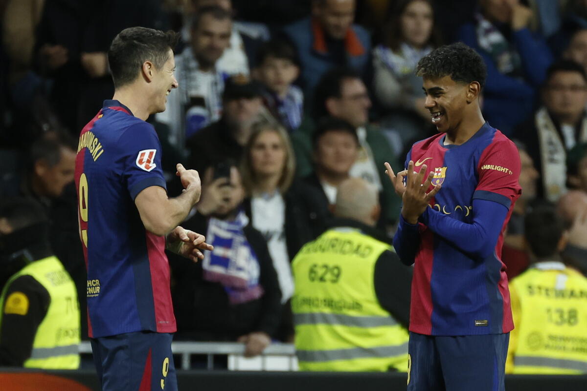 La Liga: Πάρτι στο El Clásico και δήλωση τίτλου από τους Καταλανούς (φωτογραφίες) thumb