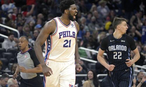 NBA: Άντεξαν οι Σίξερς και πήραν δύσκολη νίκη στην παράταση με Εμπίντ thumb