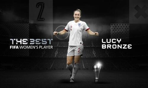 FIFA «The Best»: Κορυφαία παίκτρια της χρονιάς η Μπρονζ thumb