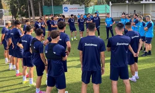 Ανεβαίνουν οι ρυθμοί στην Εθνική - Πρώτη για Φώτη thumb