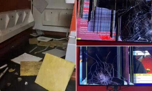 Οπαδοί της Έβερτον προκάλεσαν ζημιές στο «Άνφιλντ» μετά την ήττα (pic) thumb