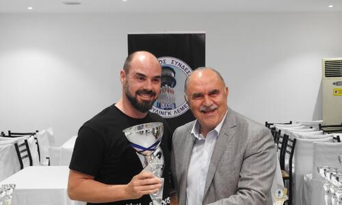 Στις βραβεύσεις του μπόουλινγκ ο Ανδρέας Μιχαηλίδης thumb