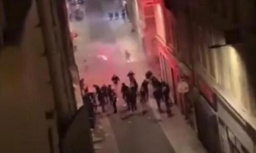 Σκηνικό πολέμου: Οπαδοί Μαρσέιγ και Άιντραχτ συγκρούονται στους δρόμους (video) thumb