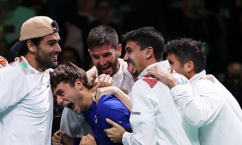 Davis Cup: Ιστορική τρίτη σερί κατάκτηση για την Ιταλία thumb