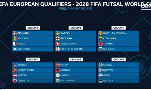 Εθνική Futsal: Κληρώθηκε με Λετονία, Σαν Μαρίνο και Αλβανία thumb