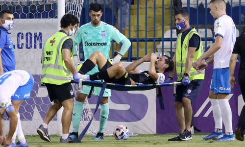 Αποχώρησε τραυματίας ο Γκαλίτσιος, ανησυχία ενόψει Βασιλείας thumb
