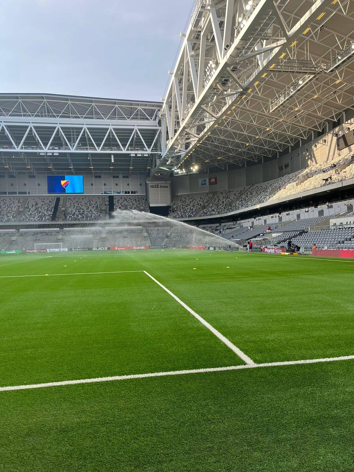 Το Sportime στον αγωνιστικό χώρο της Tele2 Arena για το μεγάλο παιχνίδι! (vids) thumb