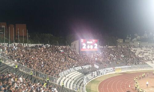Video: Σύνθημα για τον ΠΑΟΚ στην Σερβία! thumb