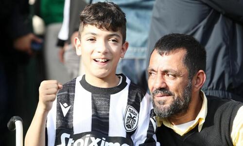 Στην Κύπρο ο μικρός Γιαννάκης - Θα δει το πρώτο ντέρμπι του 2025! thumb