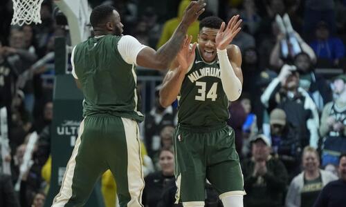Οδοστρωτήρας Αντετοκούνμπο με triple-double στη νίκη των Μπακς thumb