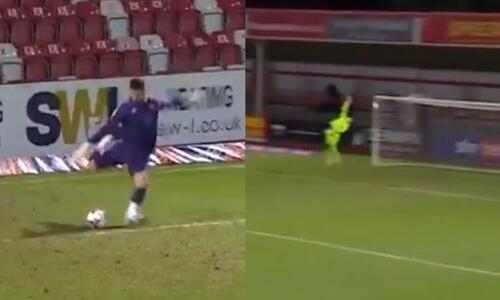 Γκολ τερματοφύλακα από την εστία του! (video) thumb