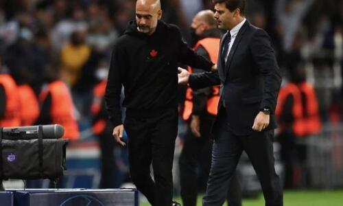 «Ντρίμπλα» Πεπ σε ερώτηση για το «MNM» της Παρί thumb