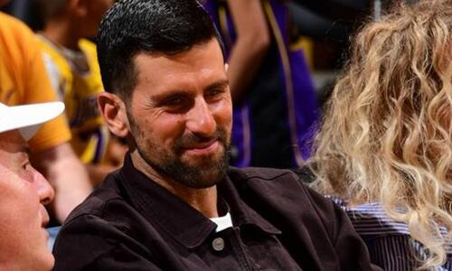 Τετ-α-τετ Τζόκοβιτς με ΛεΜπρόν και Ντόντσιτς στο Λος Άντζελες thumb