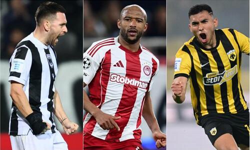 Βαθμολογία Super League: Στην κορυφή τρεις ομάδες και χαμός για τον τίτλο thumb