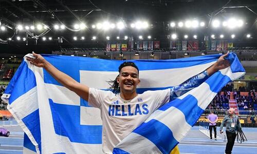 Έφτασε τα οκτώ μετάλλια σε επίπεδο ανδρών ο ασταμάτητος Καραλής thumb