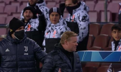 Μπαρτσελόνα–Γιουβέντους: Η λεκτική αντιπαράθεση του Κούμαν με τον αντίπαλο πάγκο thumb
