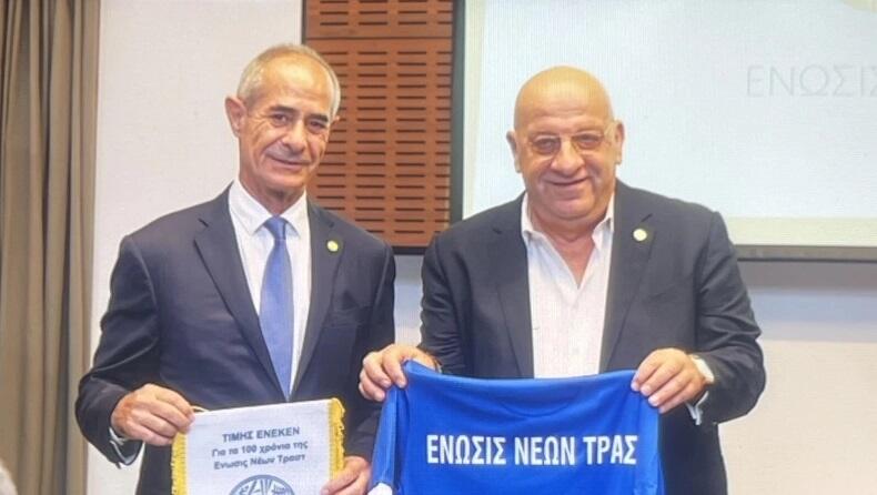 Παρών ο Κούμας στα 100χρονα της Ένωσης Νέων Τραστ thumb