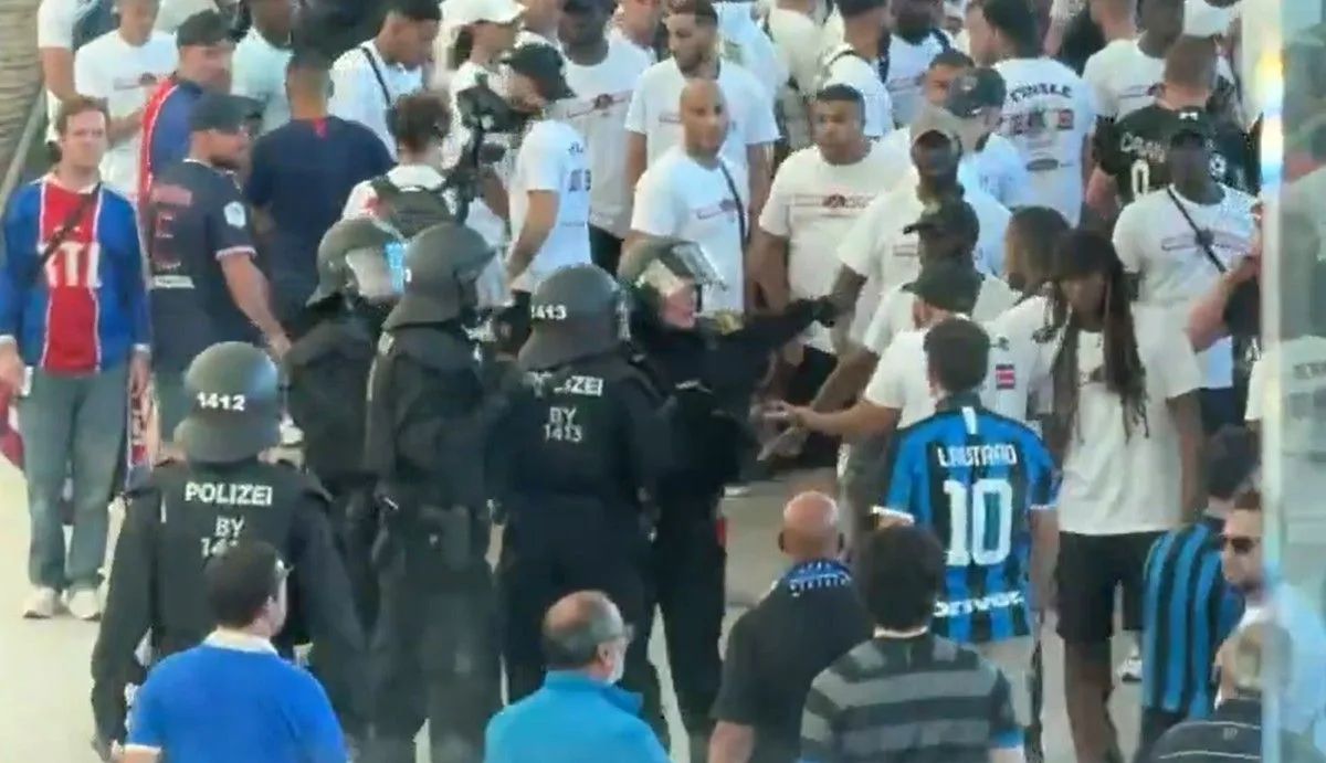 Επεισόδια στο Μόναχο ανάμεσα σε οπαδούς της Ίντερ και της Παρί thumb