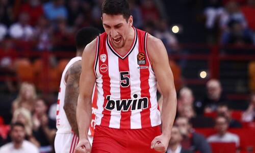 Η βαθμολογία της EuroLeague μετά από την πέμπτη νίκη του Ολυμπιακού στη σεζόν thumb