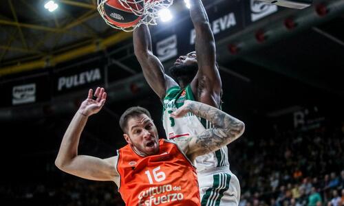 Βαλένθια - Παναθηναϊκός AKTOR 81-82: Νίκη τετράδας με λυτρωτή Λεσόρ thumb
