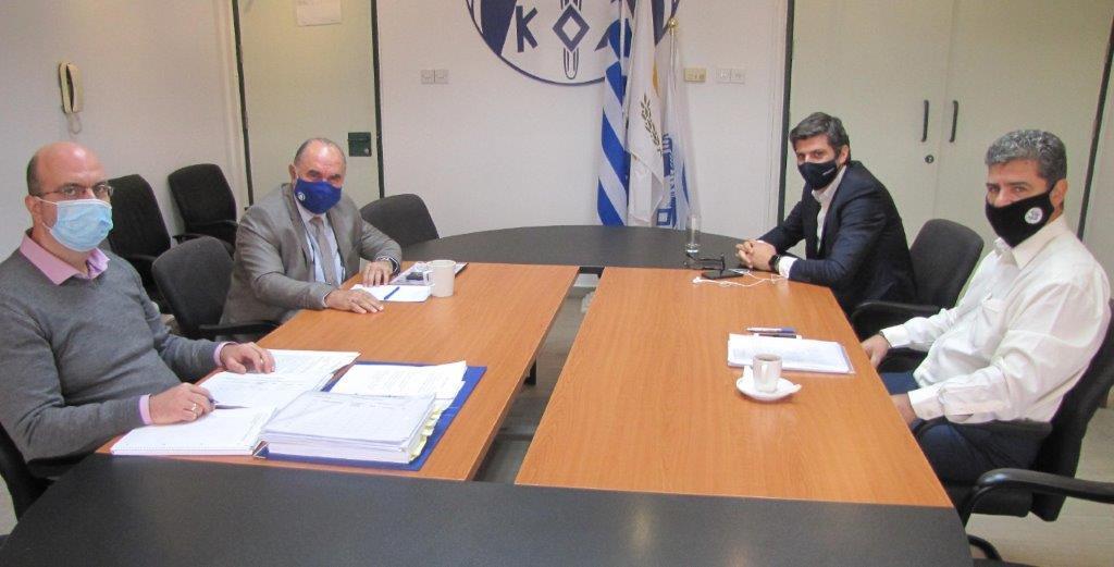 Ο Πρόεδρος ΚΟΑ συναντήθηκε με το σωματείο Μαυρομμάτης Αγίου Παύλου thumb