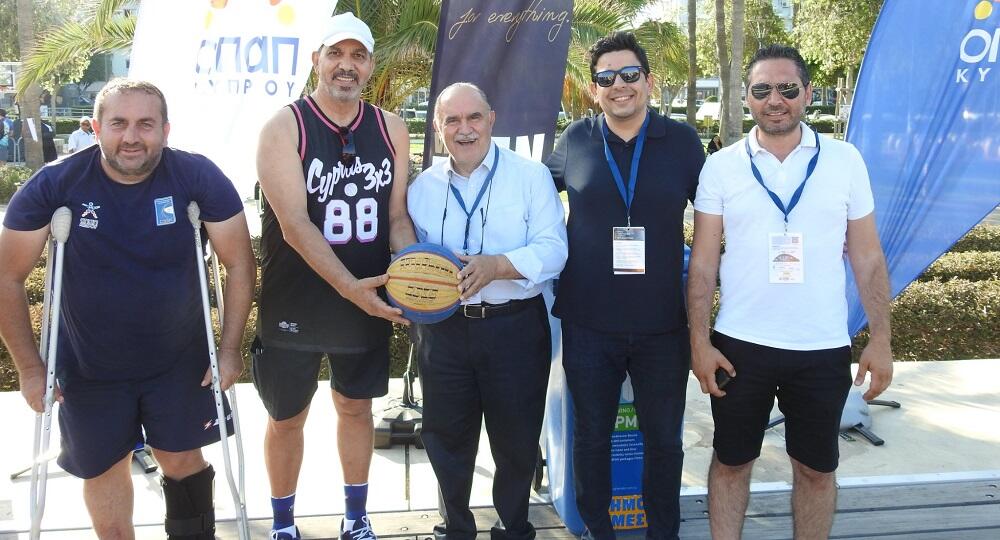 Στην παρουσία Ανδρέα Μιχαηλίδη το FIBA 3x3 Europe Cup  Qualifier 2022  thumb